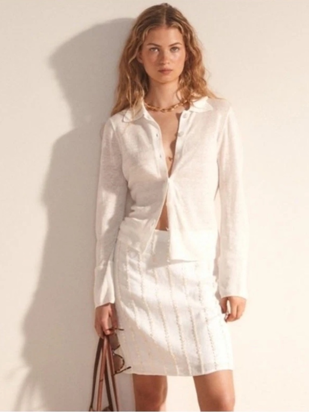 J Crew Skirt 0 Shell Linen